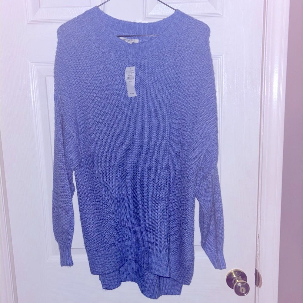 American Eagle Outfitters Women’s size xsmall blue oversized sweater